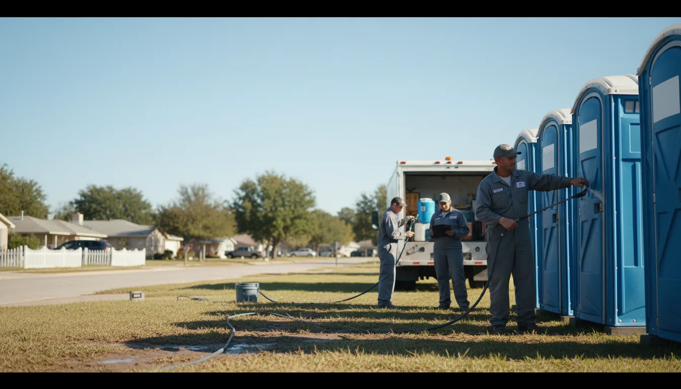 Long-Term Portable Toilet Rental in Stringer, MS near me